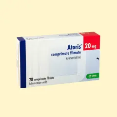 Opakowanie leku Atoris 20 mg, zawierające 28 tabletek. Szukasz zamienników Atoris?